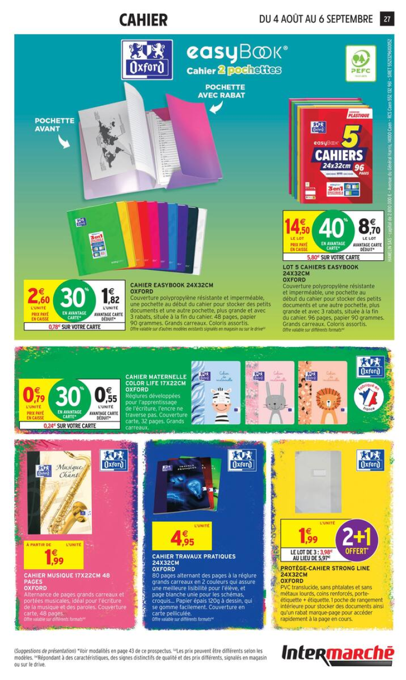 Intermarché Super catalogue du 04/08 au 07/09/2026 – page 27