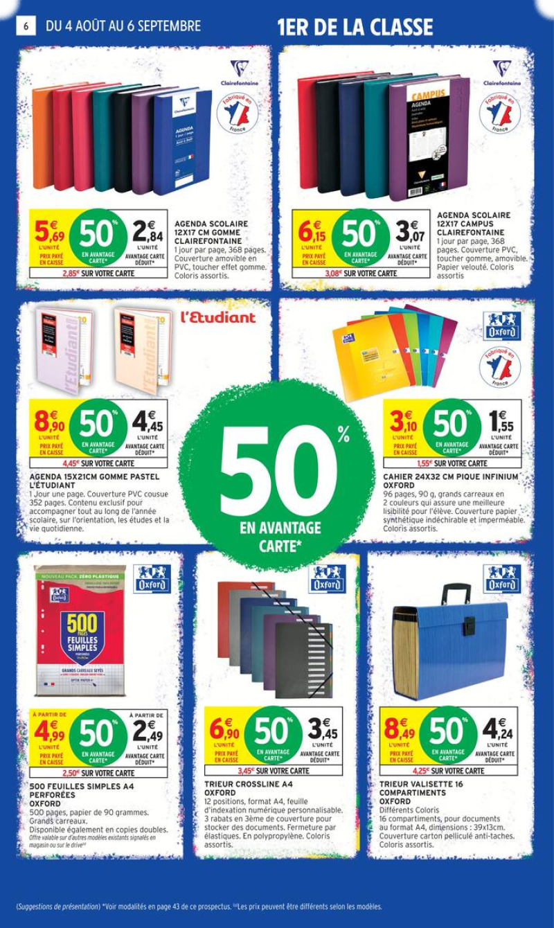 Intermarché Super catalogue du 04/08 au 07/09/2026 – page 6