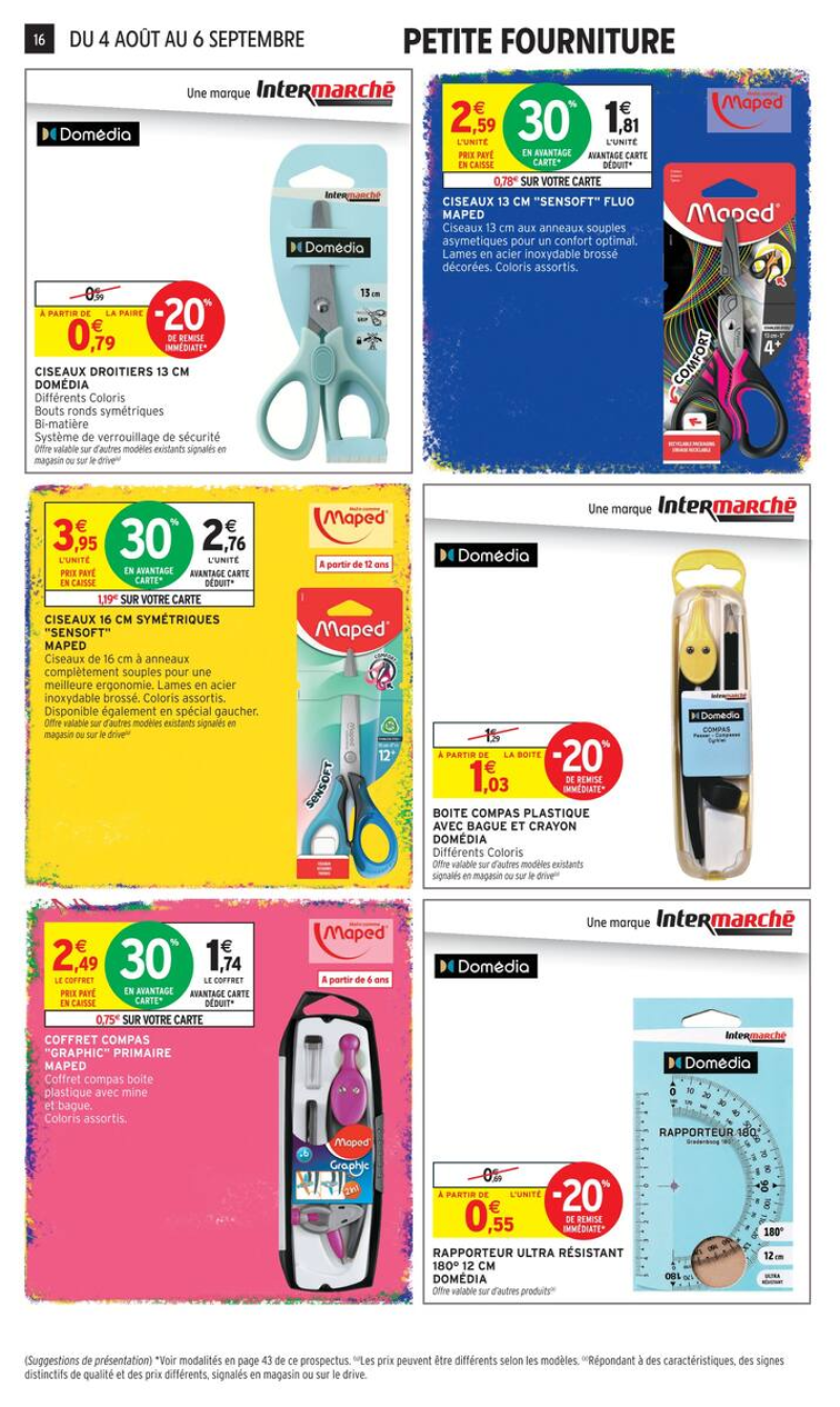 Intermarché Super catalogue du 04/08 au 07/09/2026 – page 16