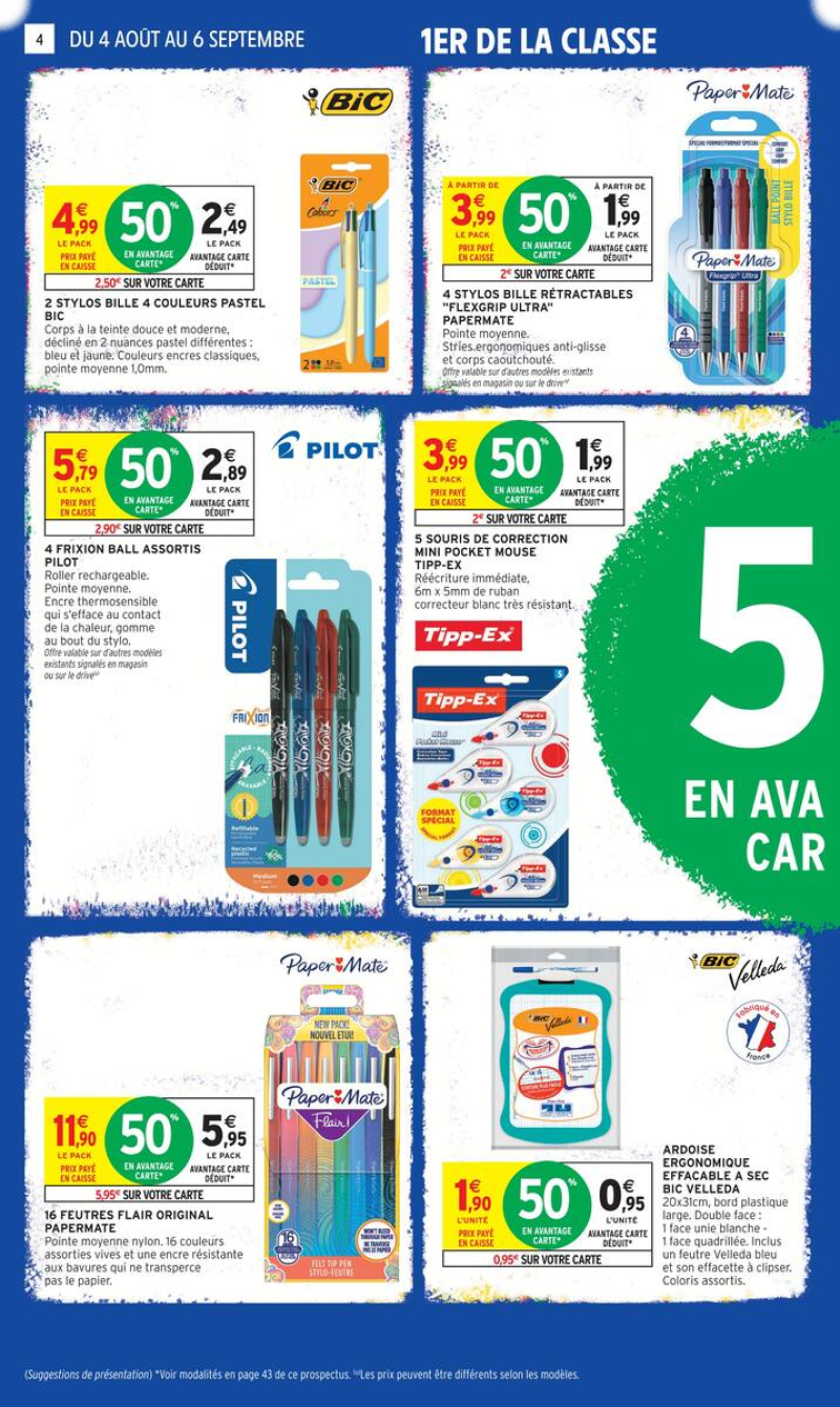 Intermarché Super catalogue du 04/08 au 07/09/2026 – page 4