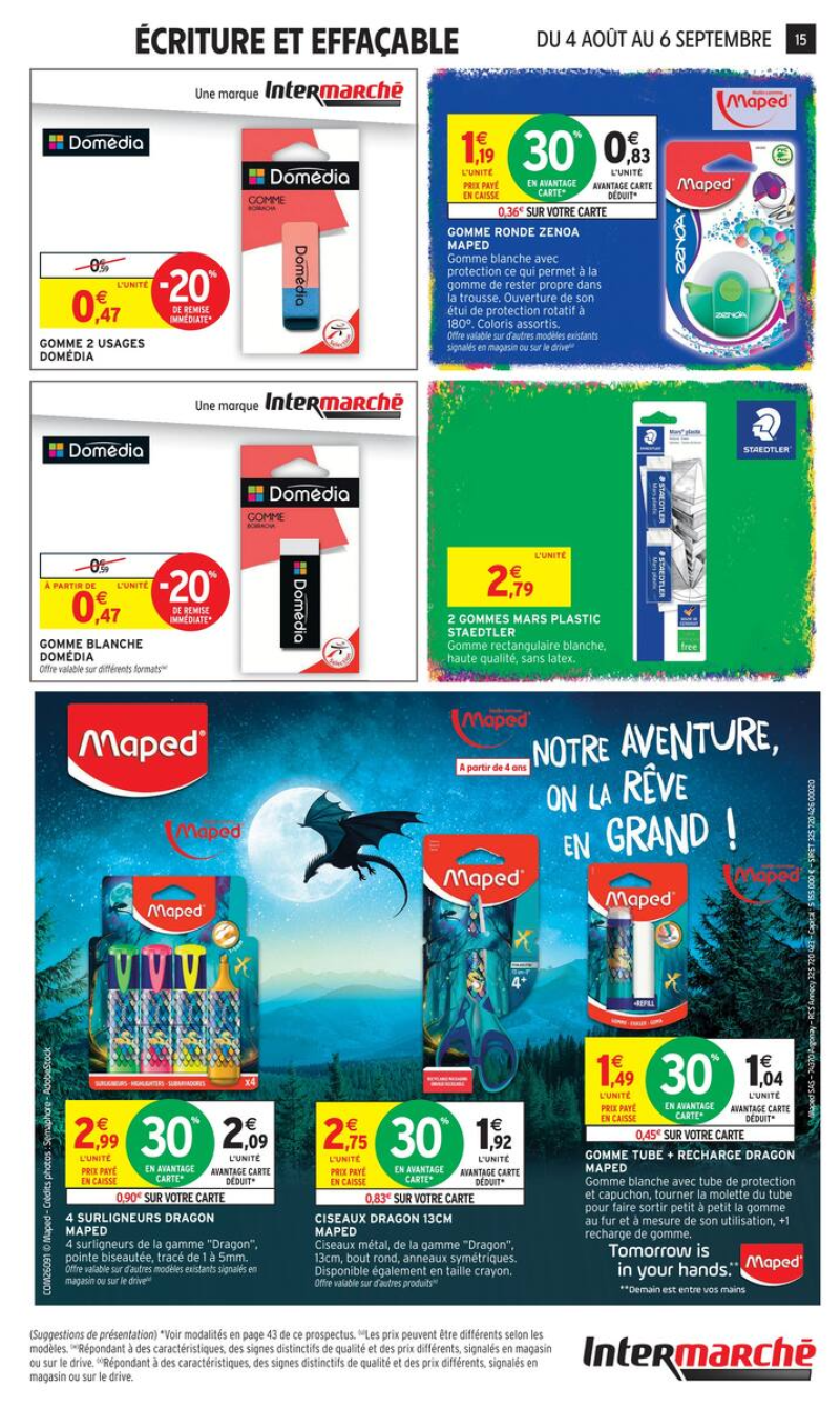 Intermarché Super catalogue du 04/08 au 07/09/2026 – page 15