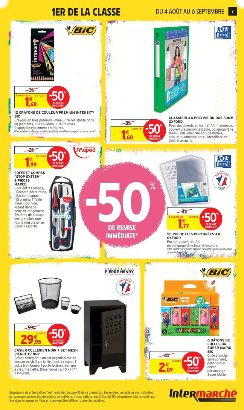 Intermarché Super catalogue du 04/08 au 07/09/2026 – page 7