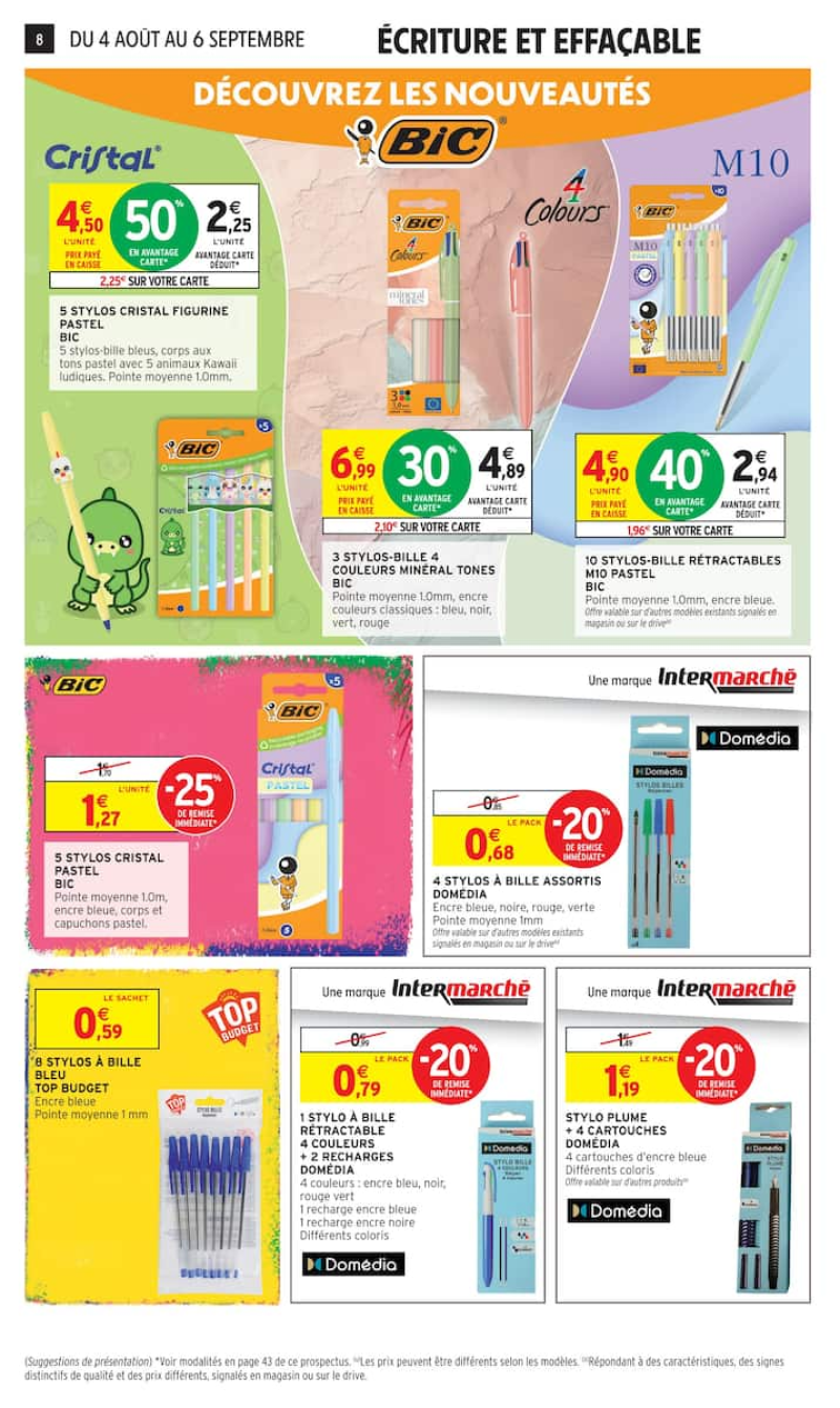 Intermarché Hyper catalogue du 04/08 au 07/09/2026 – page 8