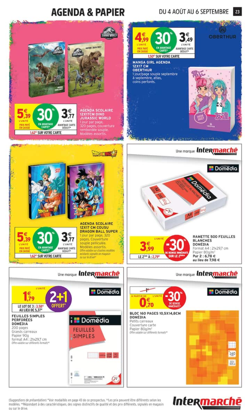 Intermarché Hyper catalogue du 04/08 au 07/09/2026 – page 23