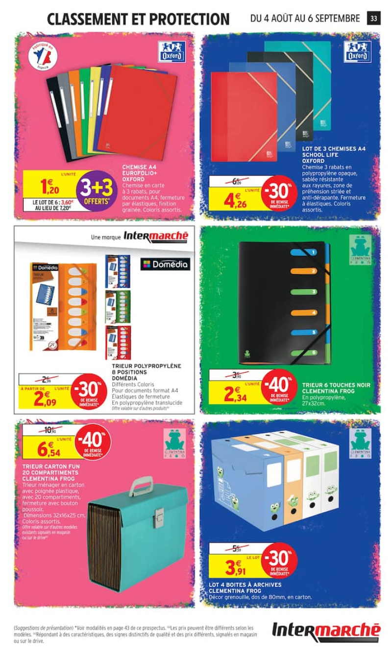 Intermarché Hyper catalogue du 04/08 au 07/09/2026 – page 33