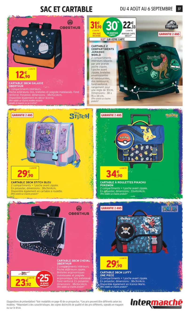 Intermarché Hyper catalogue du 04/08 au 07/09/2026 – page 37