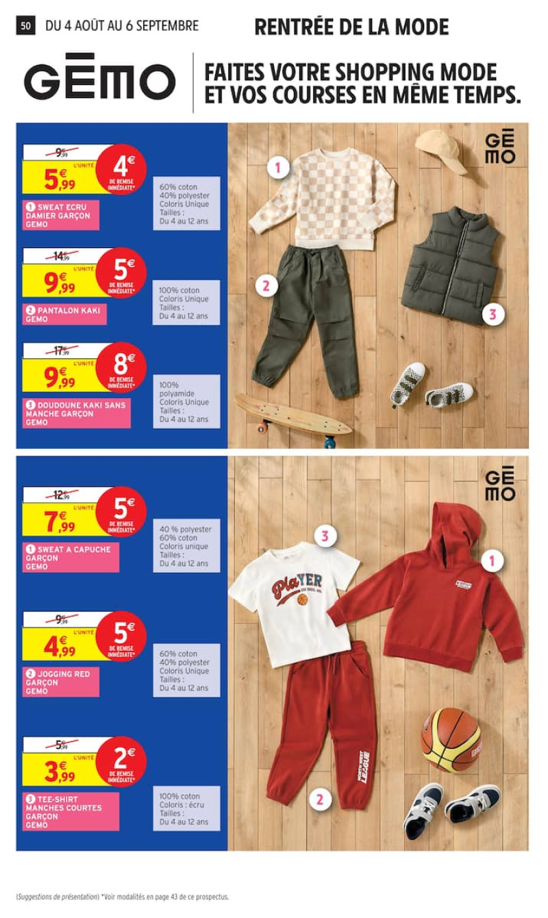 Intermarché Hyper catalogue du 04/08 au 07/09/2026 – page 50