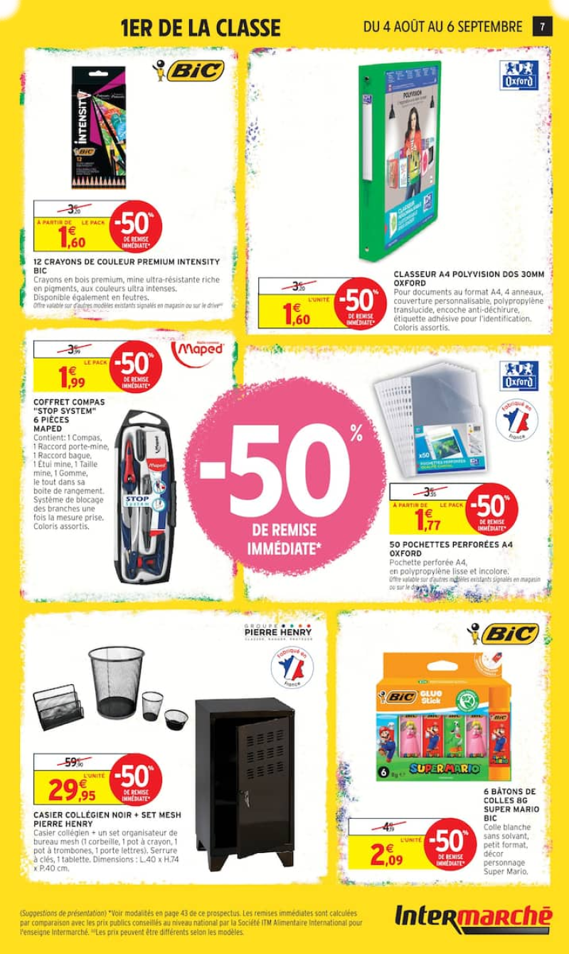 Intermarché Hyper catalogue du 04/08 au 07/09/2026 – page 7