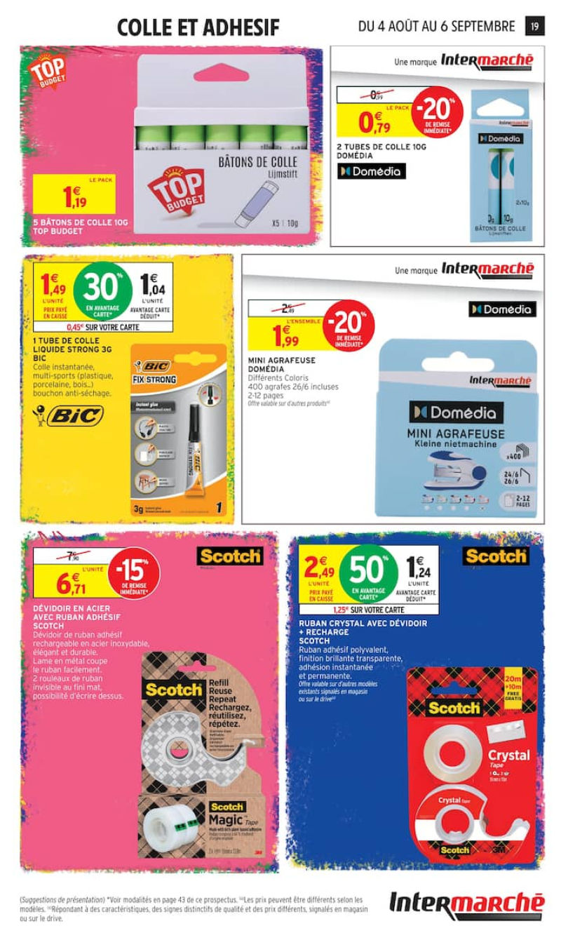 Intermarché Hyper catalogue du 04/08 au 07/09/2026 – page 19