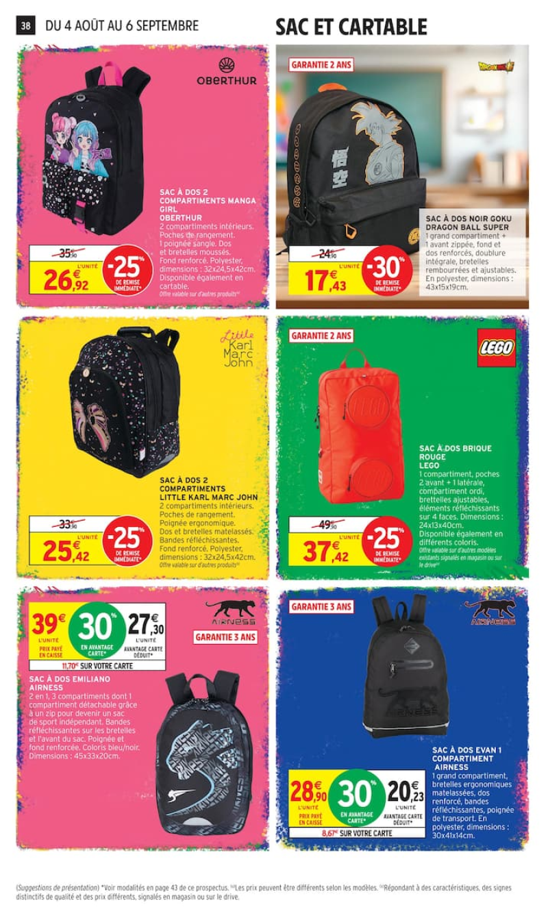 Intermarché Hyper catalogue du 04/08 au 07/09/2026 – page 38