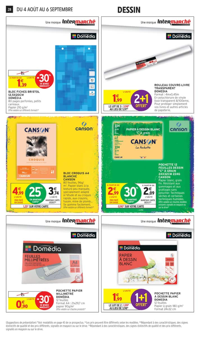 Intermarché Hyper catalogue du 04/08 au 07/09/2026 – page 28