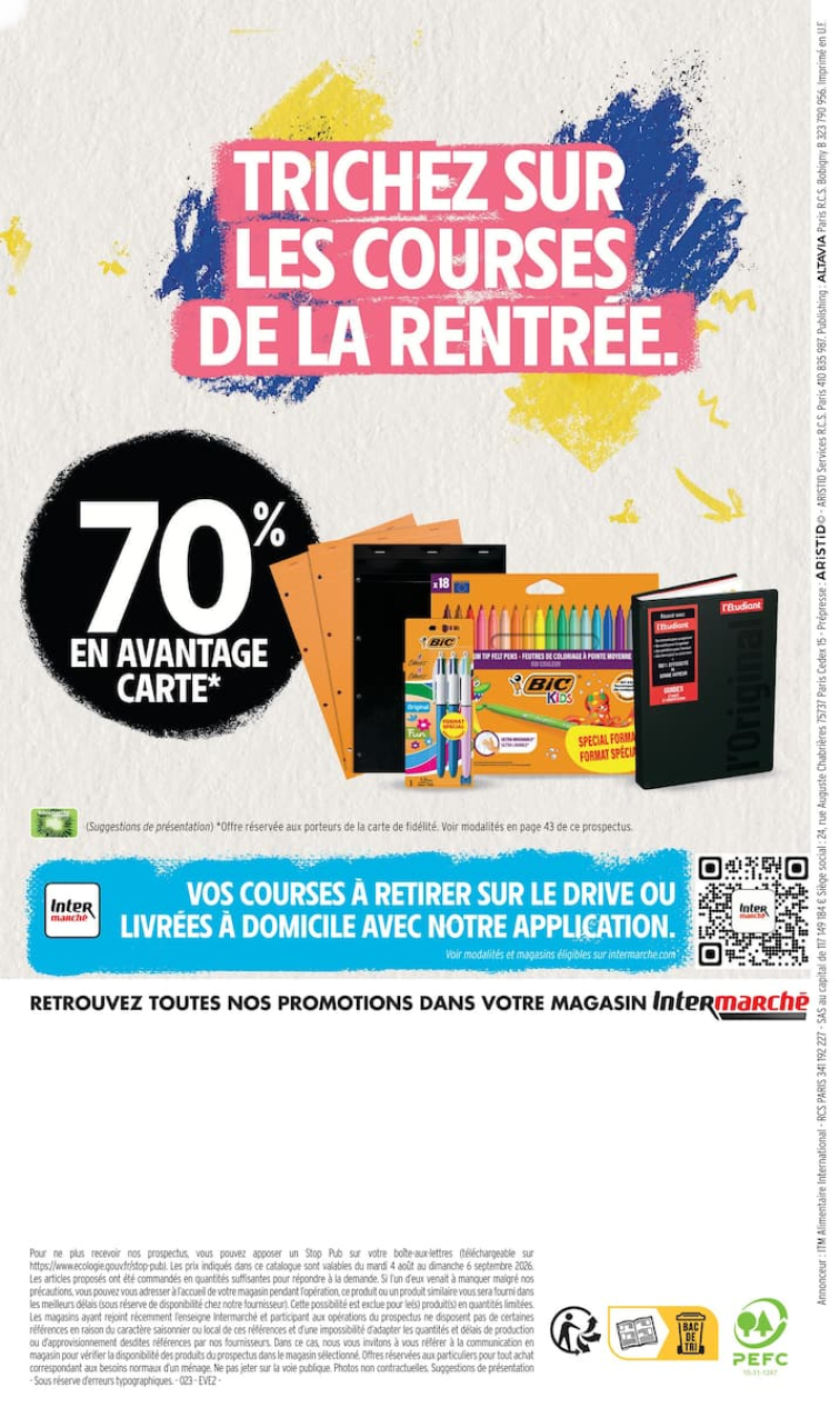 Intermarché Hyper catalogue du 04/08 au 07/09/2026 – page 52