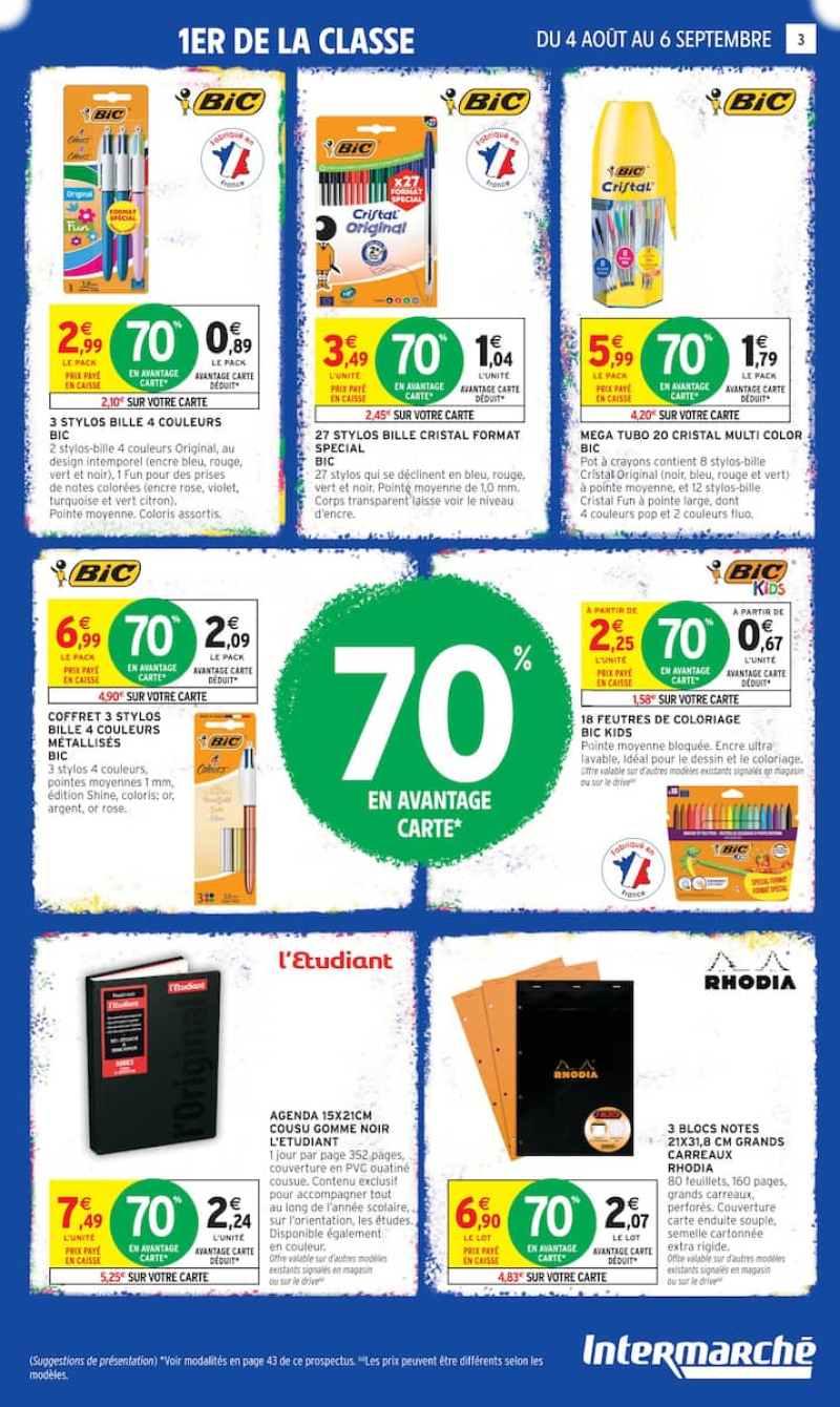 Intermarché Hyper catalogue du 04/08 au 07/09/2026 – page 3