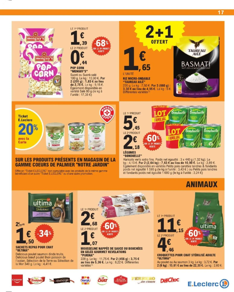 E.Leclerc catalogue du 21/07 – page 17