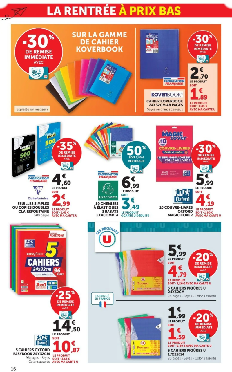 Super U catalogue du 15/07 – page 16