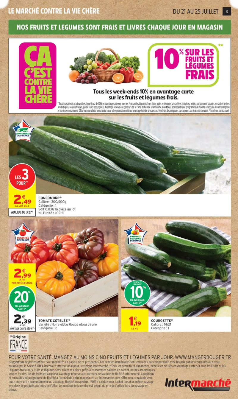 Intermarche catalogue du 21/07 – page 3