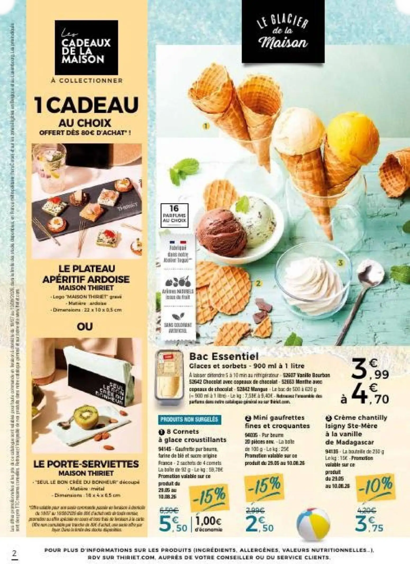 Thiriet catalogue du 18/07 – page 2