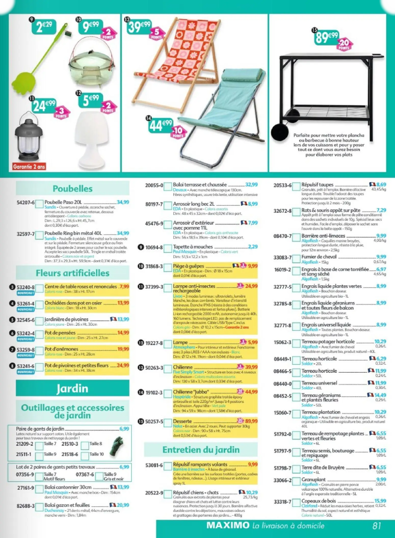 Maximo catalogue du 17/07 – page 81