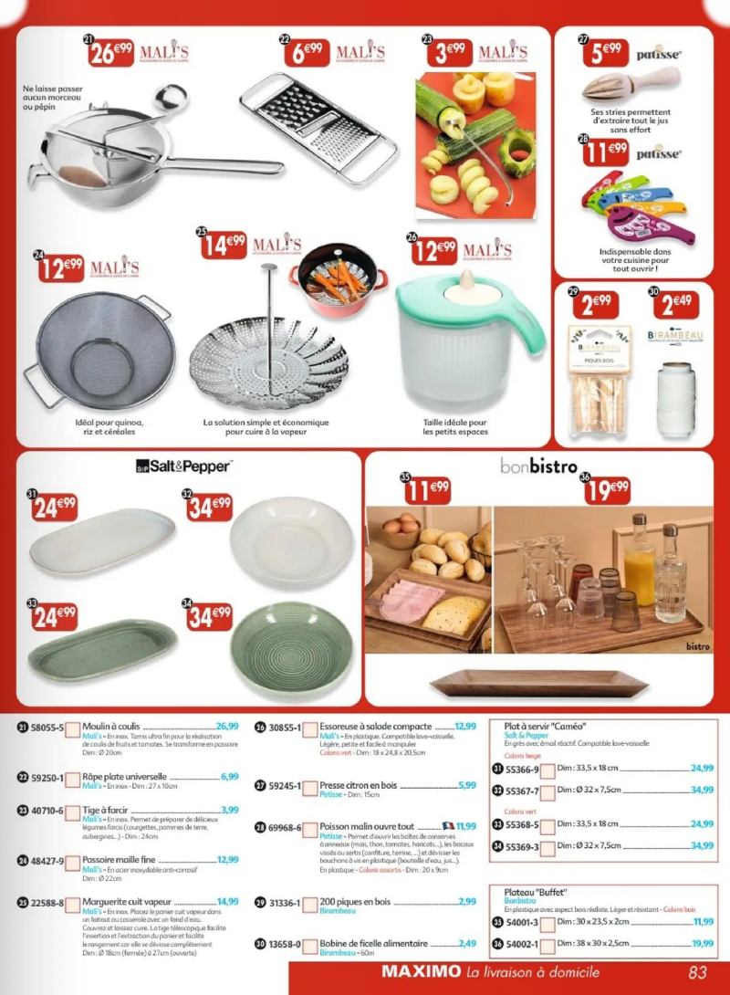 Maximo catalogue du 17/07 – page 83
