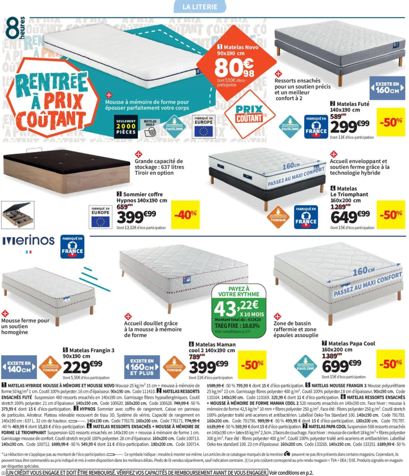 Conforama catalogue du 21/07 – page 12