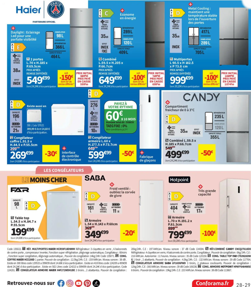 Conforama catalogue du 07/07 – page 29