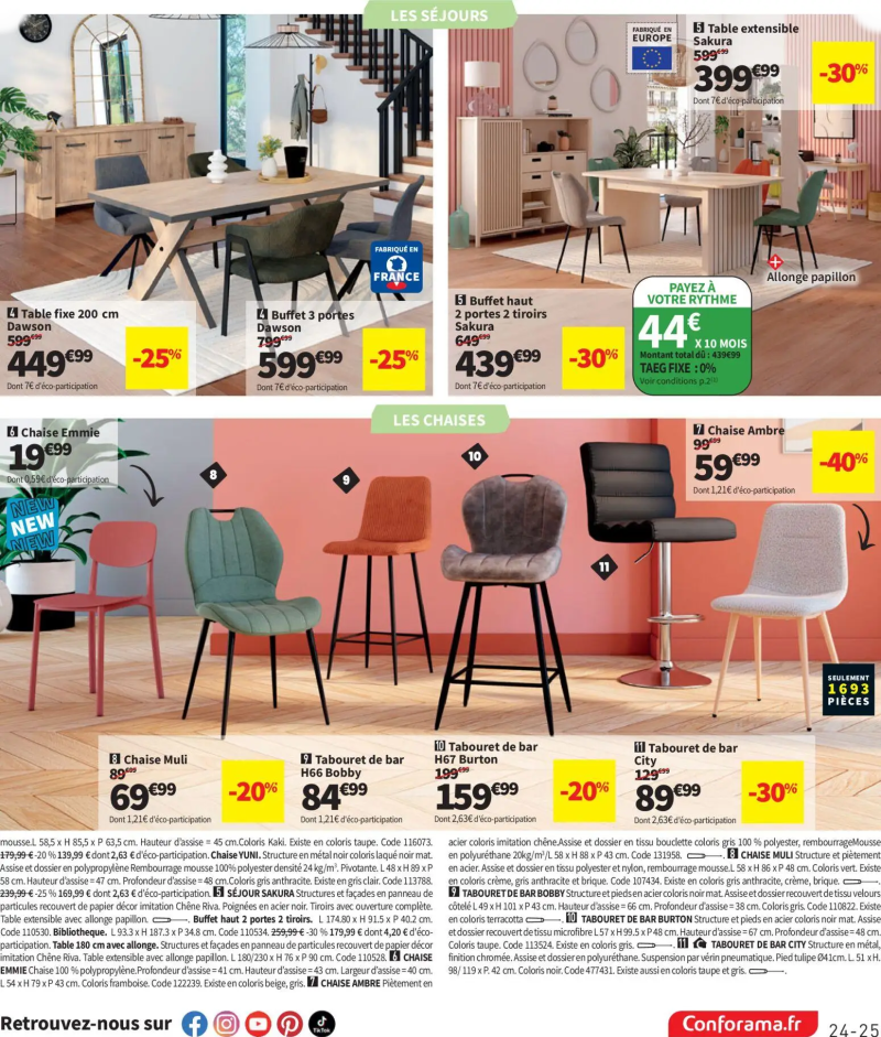 Conforama catalogue du 07/07 – page 25