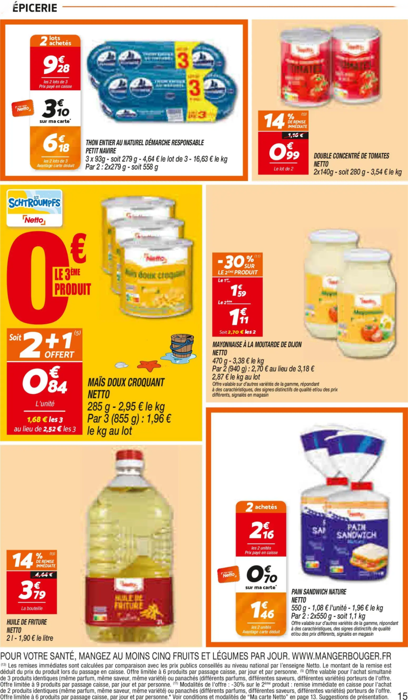 Netto catalogue du 21/07 – page 15