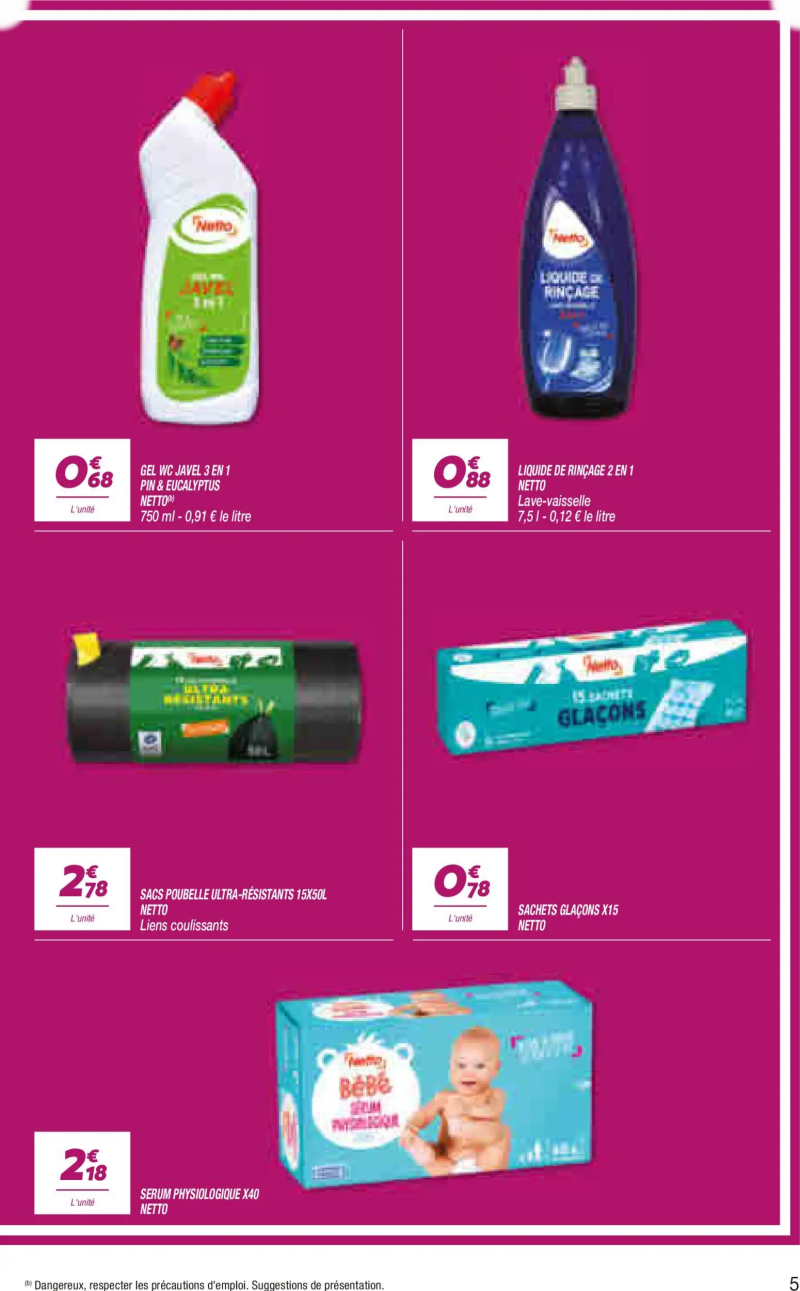 Netto catalogue du 21/07 – page 5