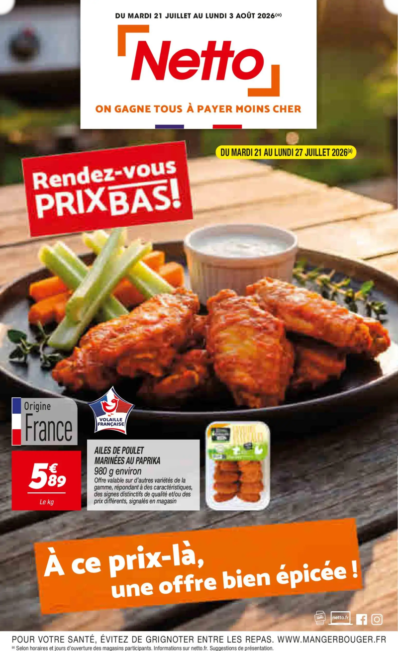 Netto catalogue du 21/07 – page 1