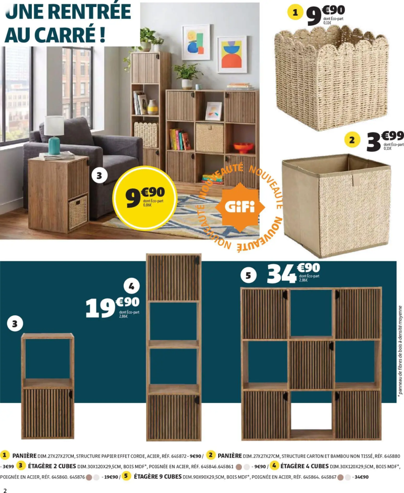 Gifi catalogue du 22/07 – page 2