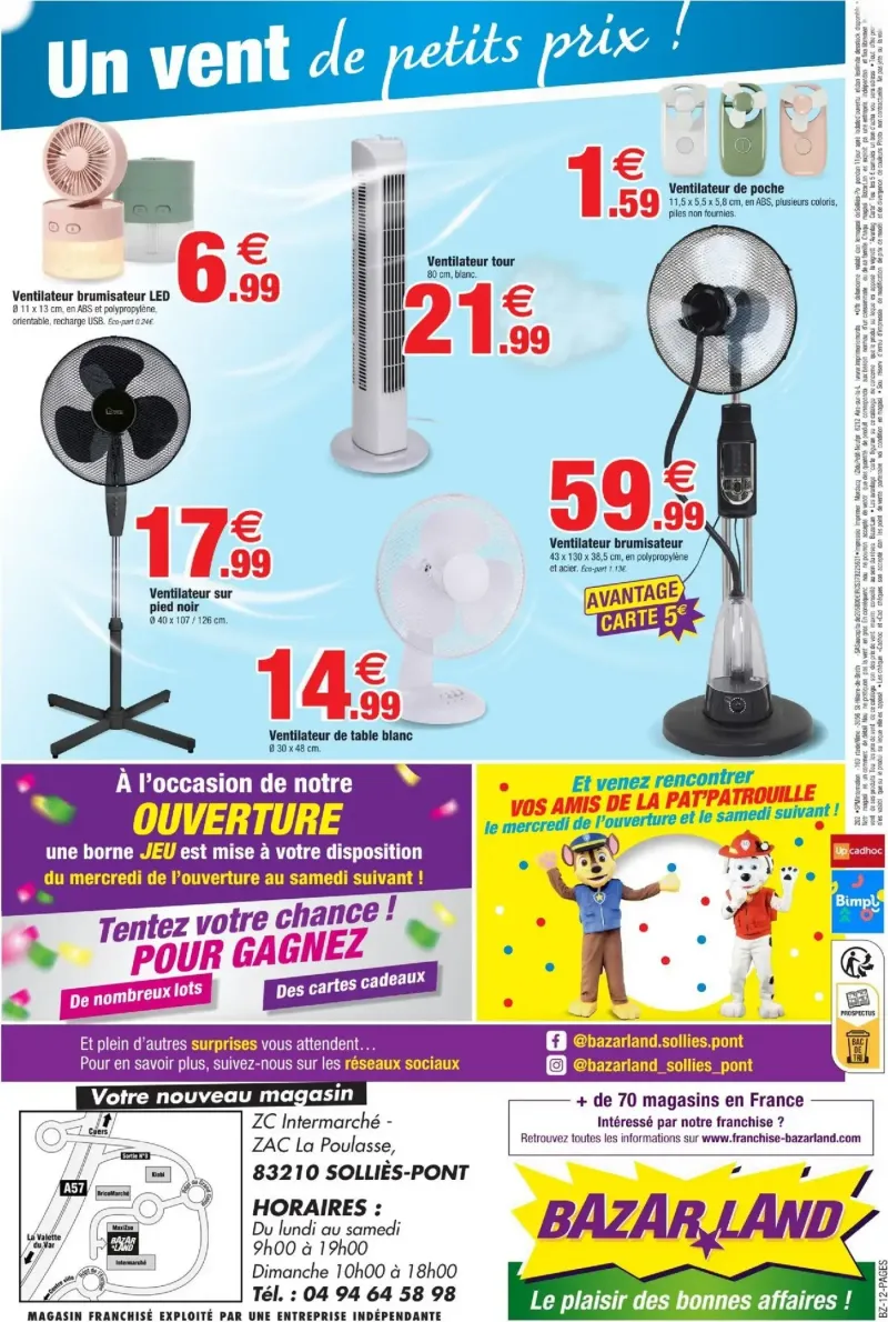 Bazarland catalogue du 22/07 – page 12