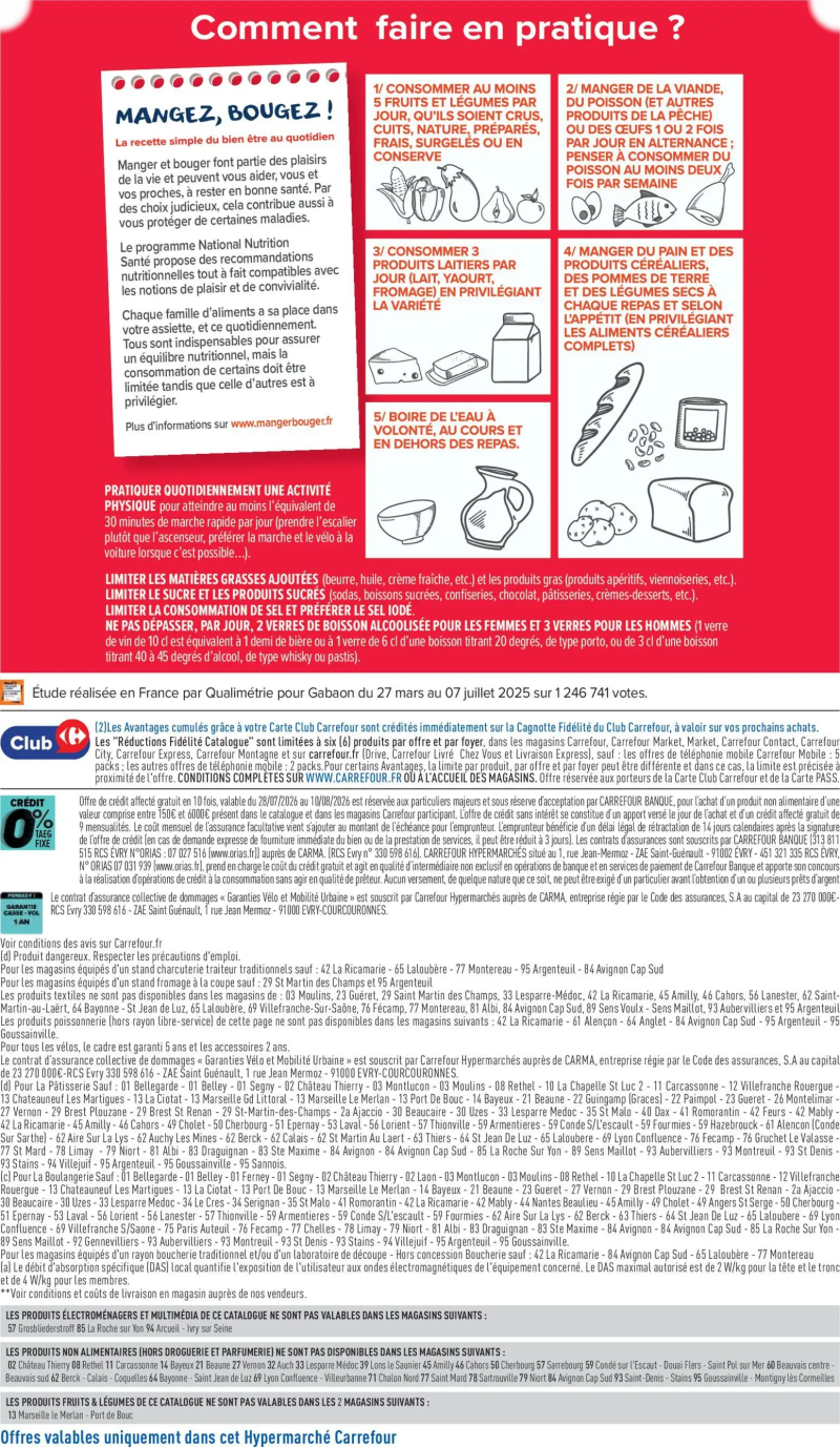 Carrefour catalogue du 28/07 – page 77