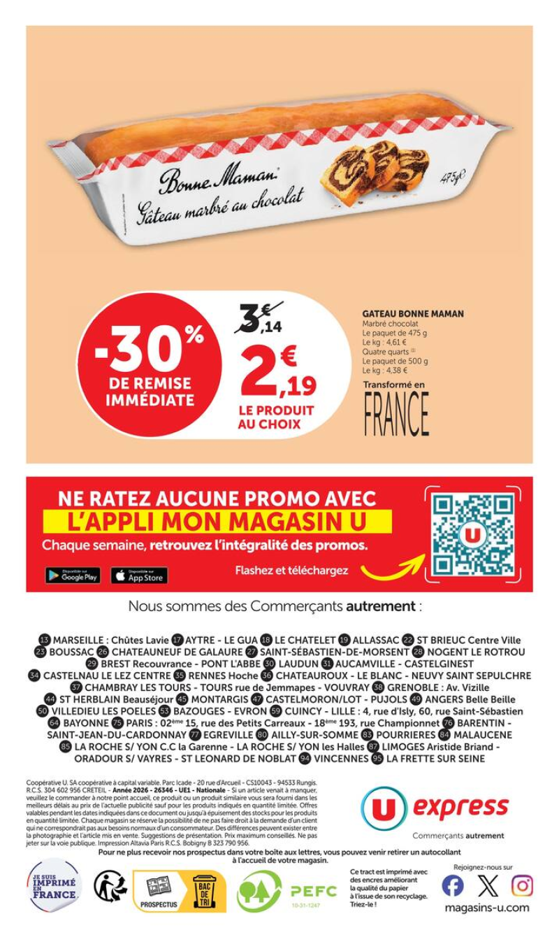 U Express catalogue du 11/08 au 24/08/2026 – page 12