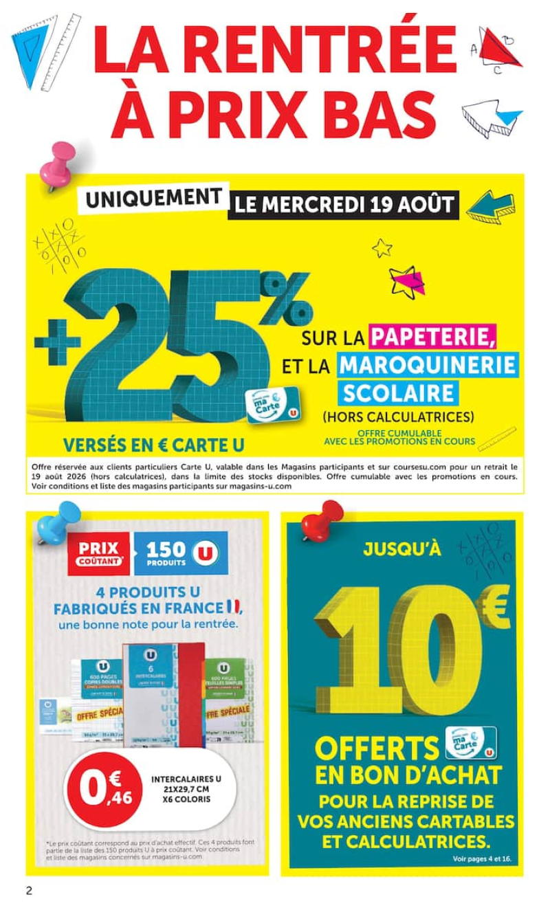 Super U catalogue du 11/08 au 31/08/2026 – page 2