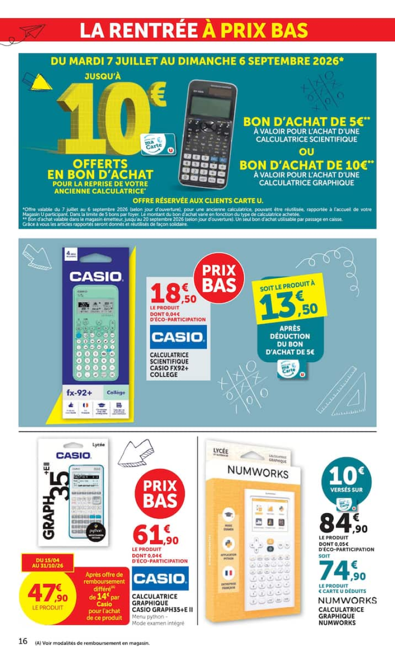 Super U catalogue du 11/08 au 31/08/2026 – page 16