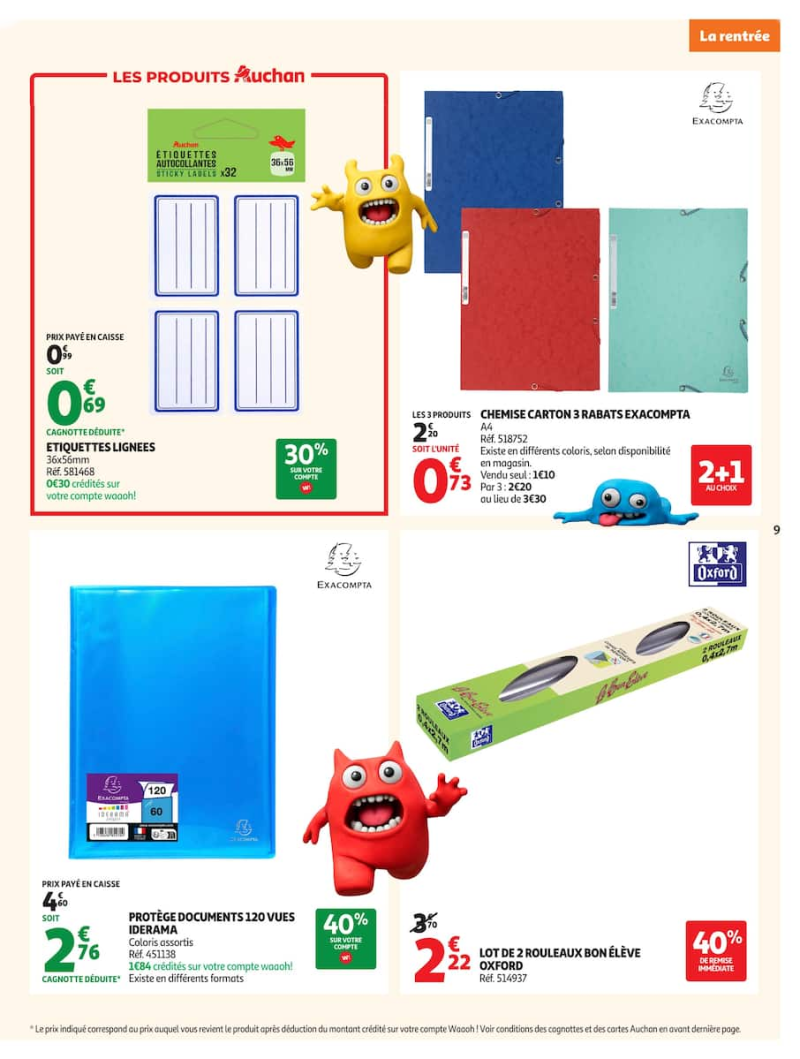 Auchan Supermarché catalogue du 11/08 au 30/08/2026 – page 9
