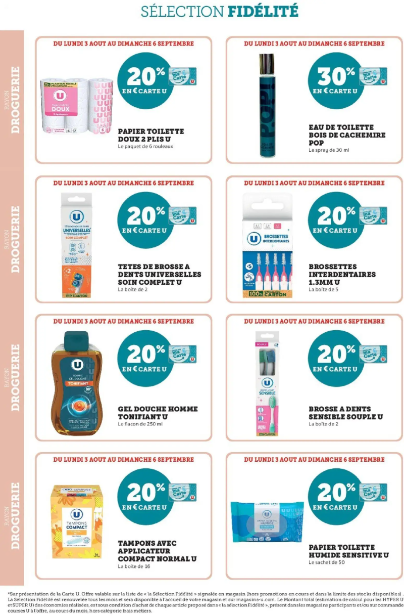 Super U catalogue du 03/08 – page 12