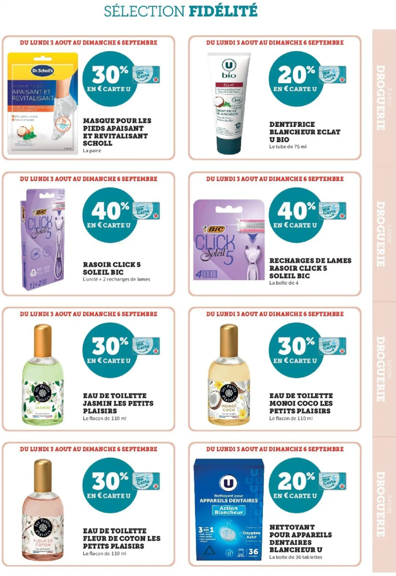 Super U catalogue du 03/08 – page 11