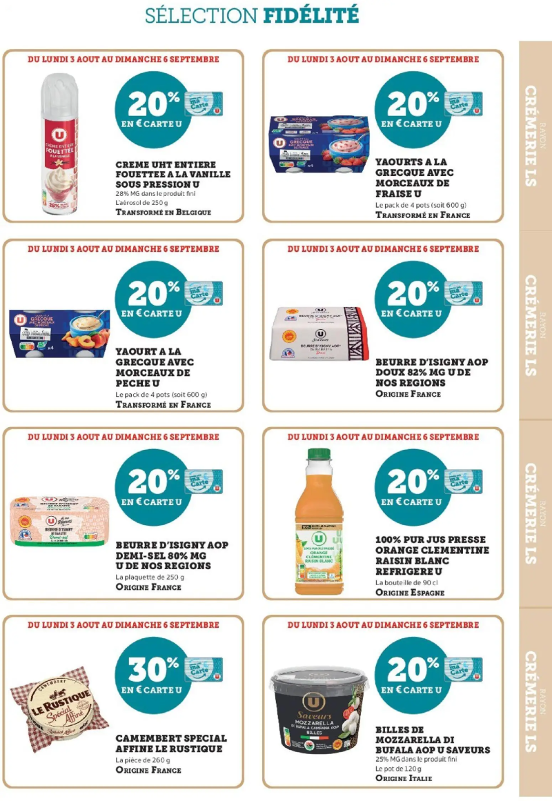Super U catalogue du 03/08 – page 7