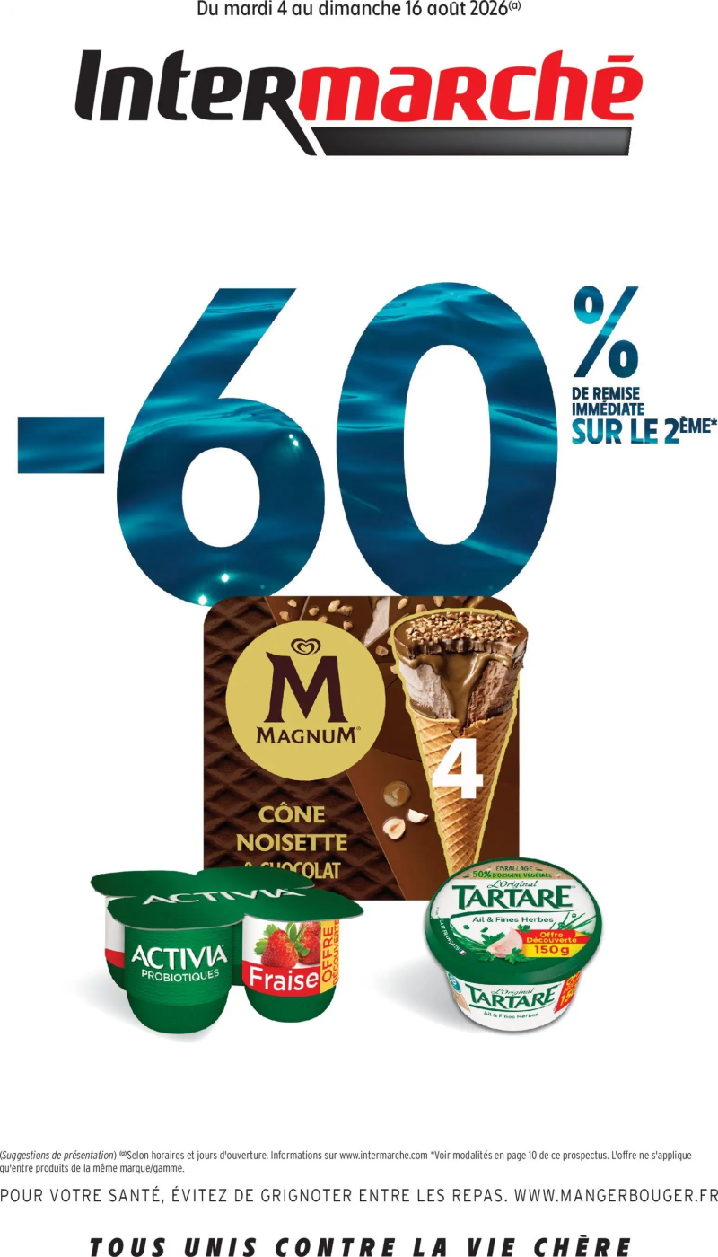 Intermarche catalogue du 04/08 – page 1