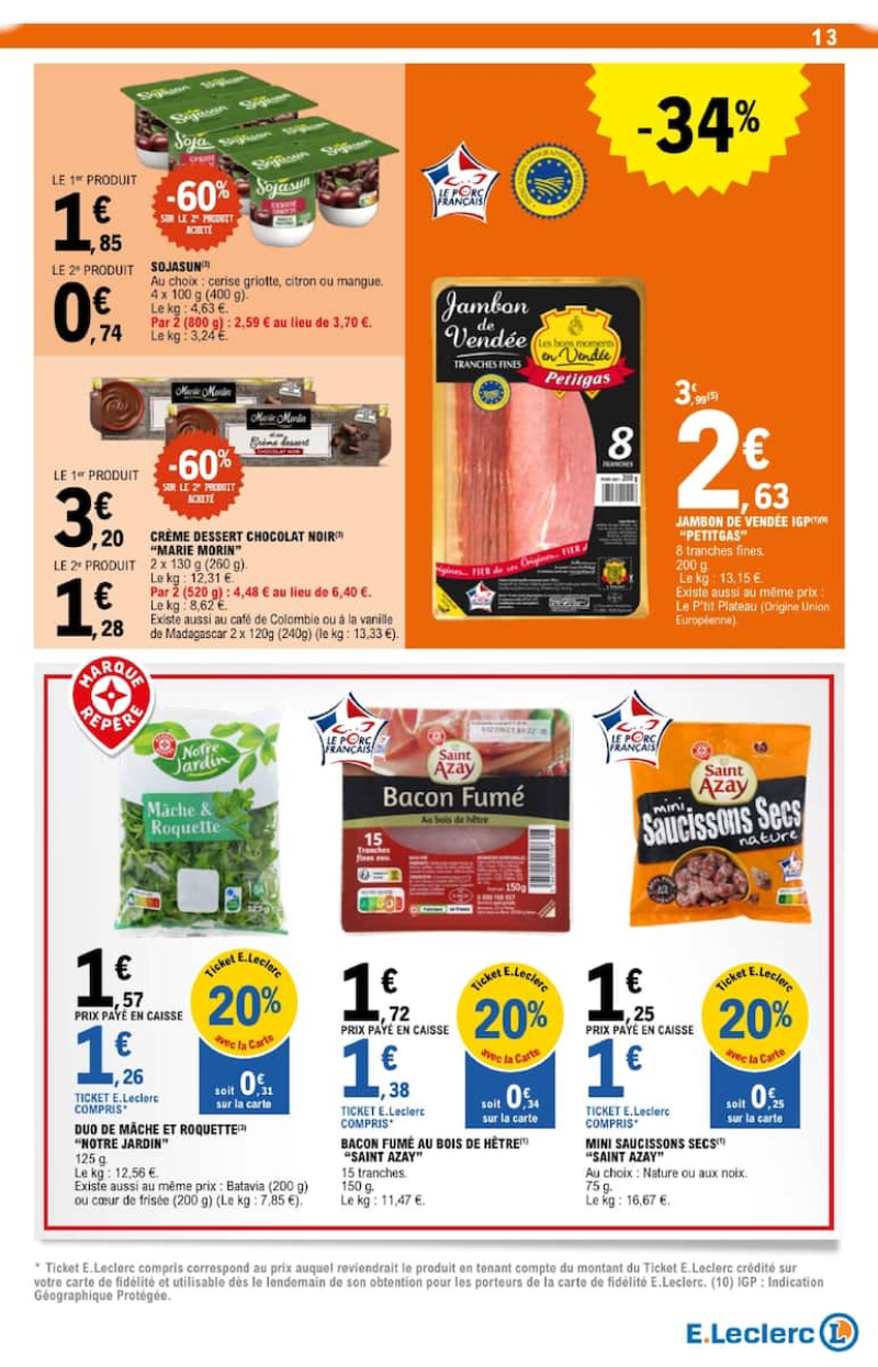 E.Leclerc catalogue du 11/08 au 23/08/2026 – page 13