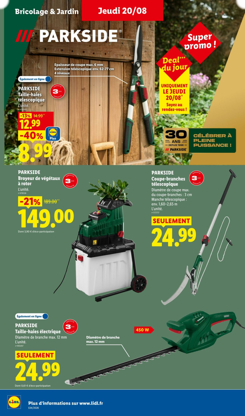 Lidl catalogue du 16/08 au 27/08/2026 – page 36