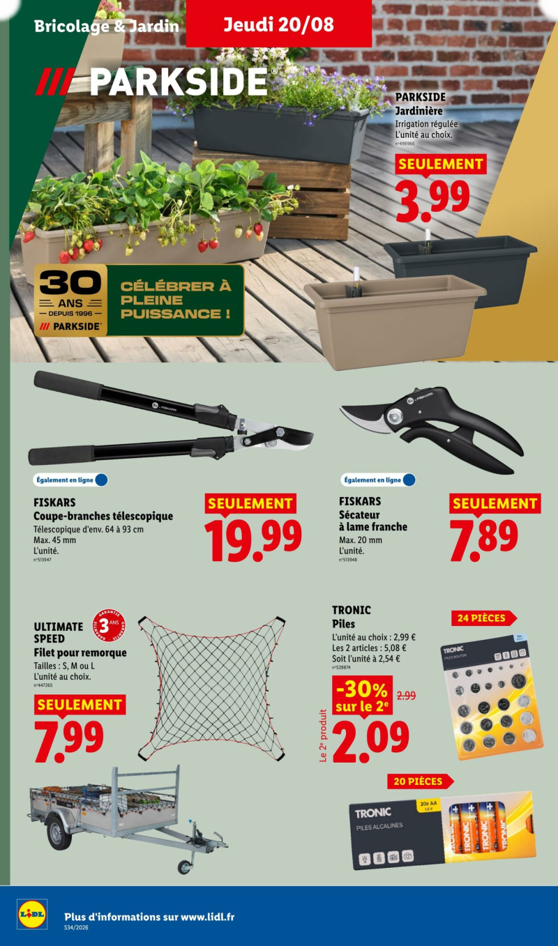Lidl catalogue du 16/08 au 27/08/2026 – page 38
