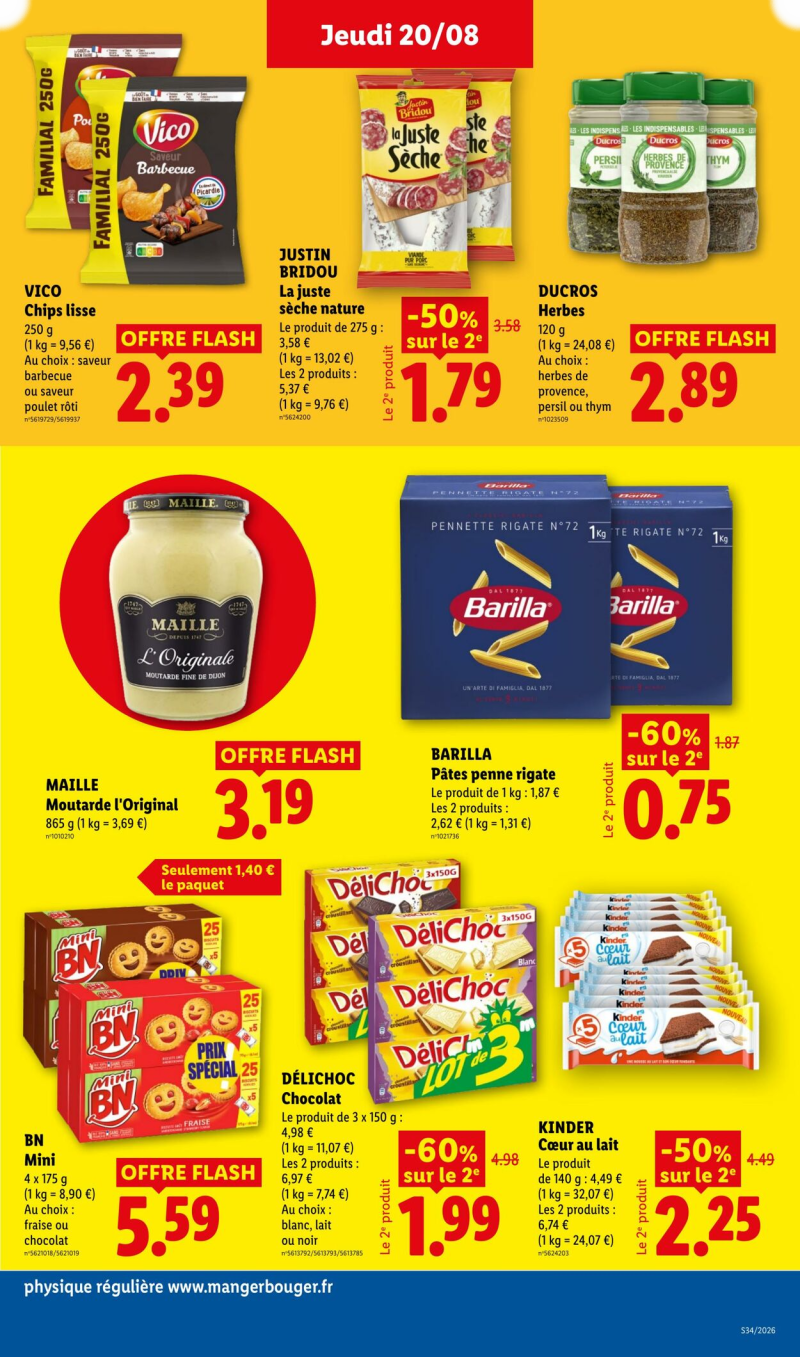 Lidl catalogue du 16/08 au 27/08/2026 – page 19