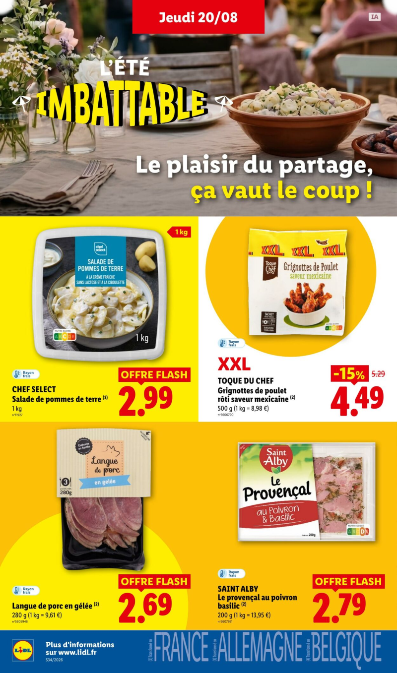 Lidl catalogue du 16/08 au 27/08/2026 – page 22