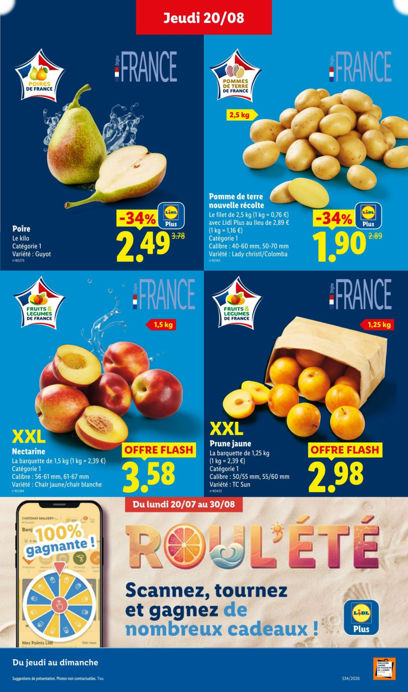 Lidl catalogue du 16/08 au 27/08/2026 – page 3