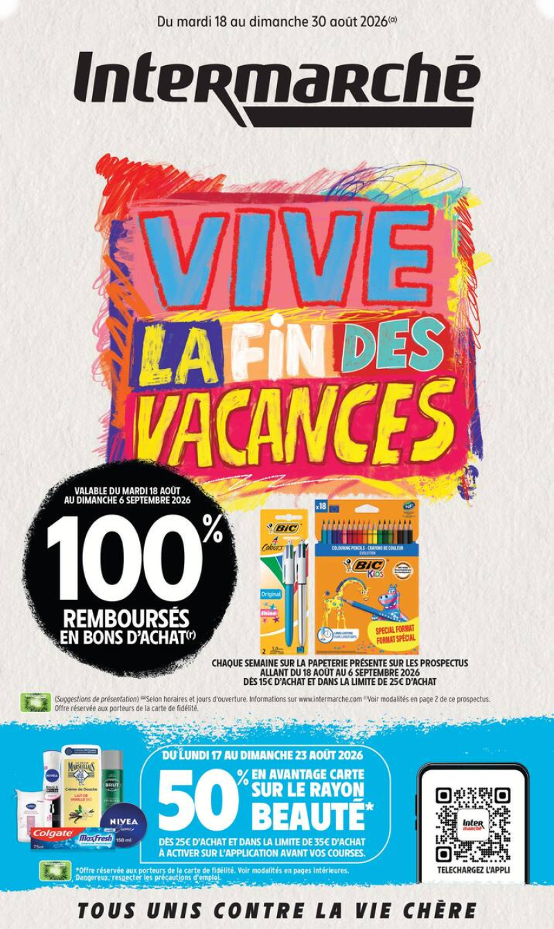 Intermarché Express catalogue du 18/08 au 31/08/2026 – page 1