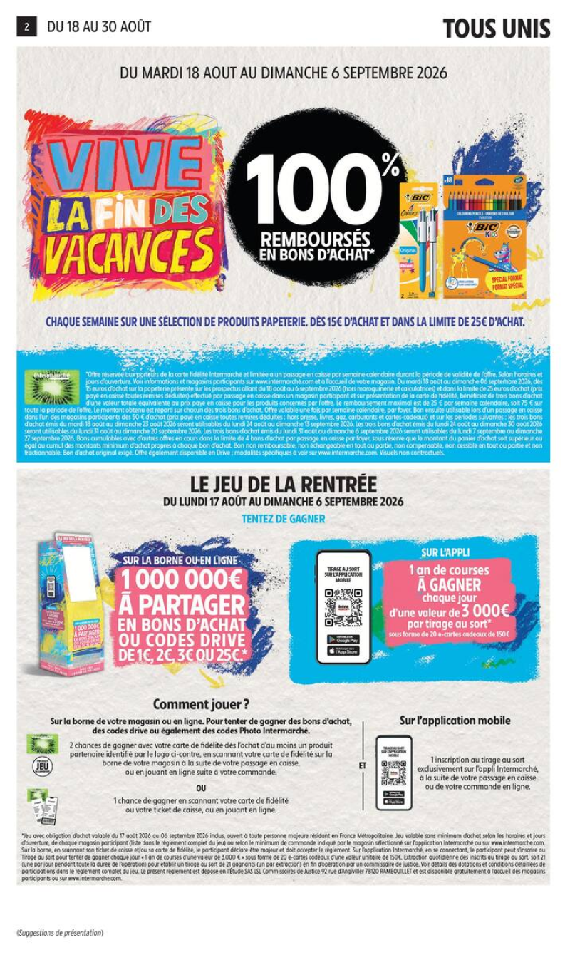 Intermarché Express catalogue du 18/08 au 31/08/2026 – page 2