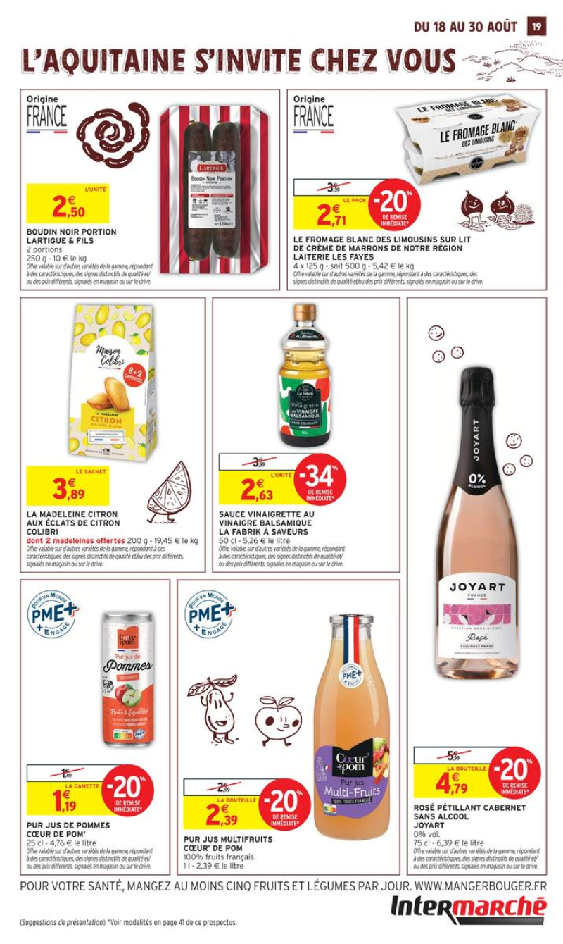 Intermarché Super catalogue du 18/08 au 31/08/2026 – page 19