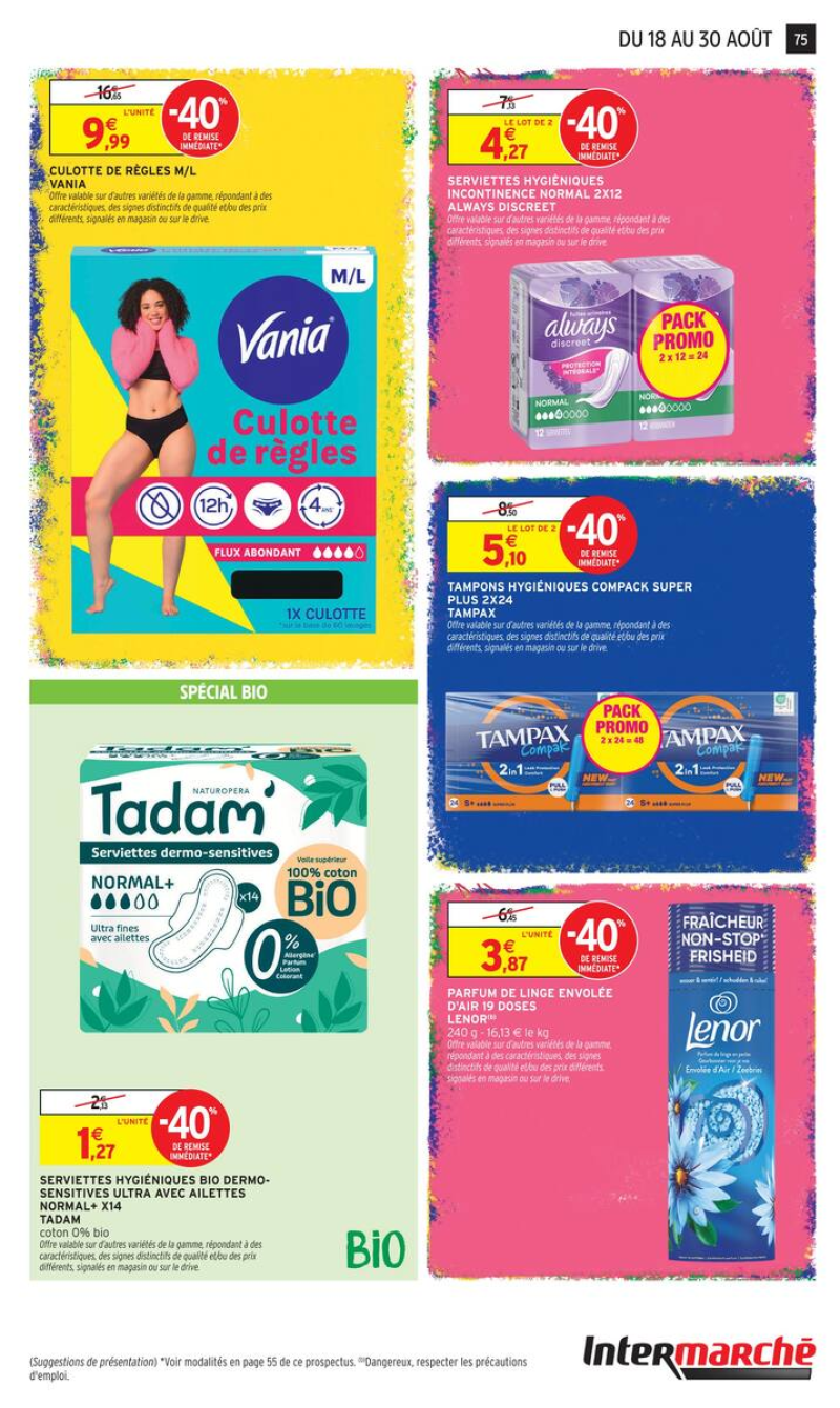 Intermarché Hyper catalogue du 18/08 au 31/08/2026 – page 75